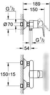 Смеситель Grohe BauLoop 23340000 - фото товара