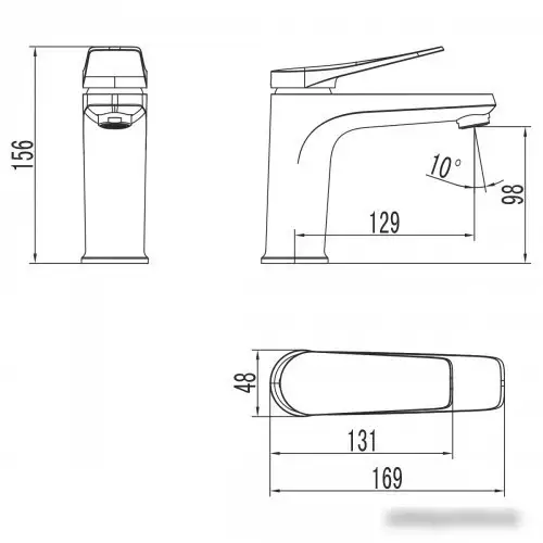 Смеситель Lemark Bronx LM3706GM - фото товара