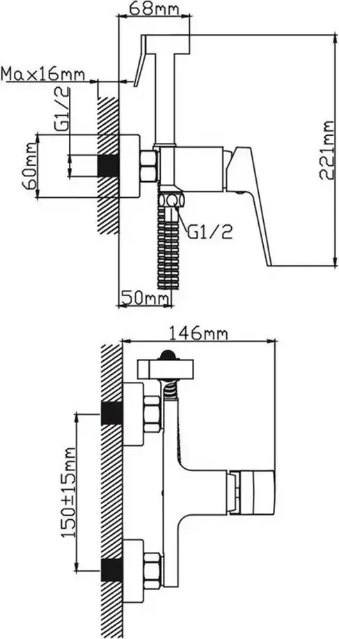 Смеситель Diadonna Д47-19119QH - фото товара