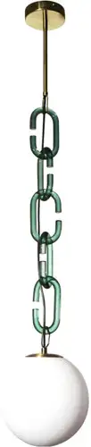 Подвесная люстра LOFT IT Chain 10128P Green – изображение в каталоге