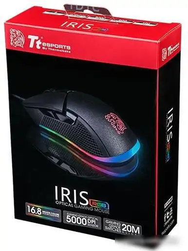 Игровая мышь Thermaltake Iris Optical RGB MO-IRS-WDOHBK-01 – фото товара