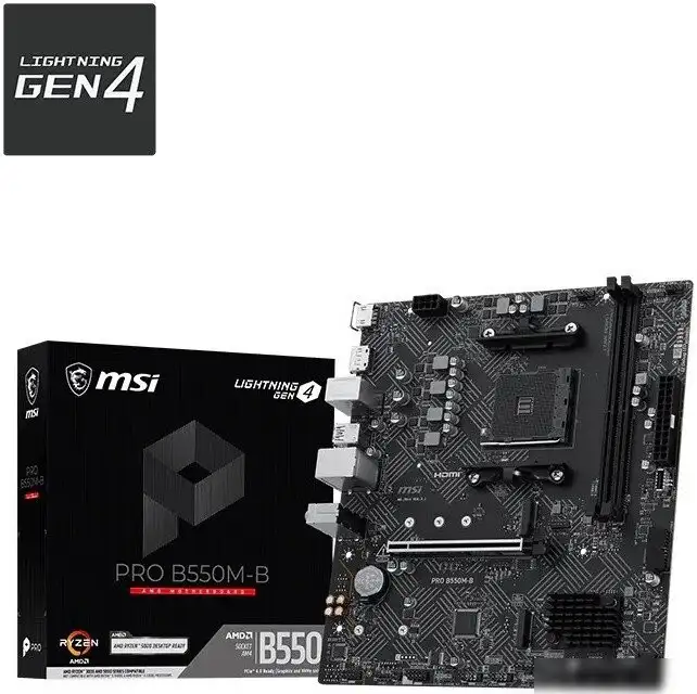 Материнская плата MSI Pro B550M-B – фото товара