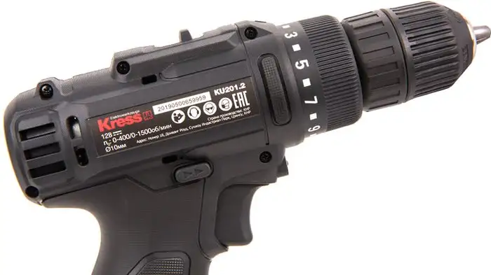 Дрель-шуруповерт Kress KU201.2 (с 2-мя АКБ, сумка) – фото товара