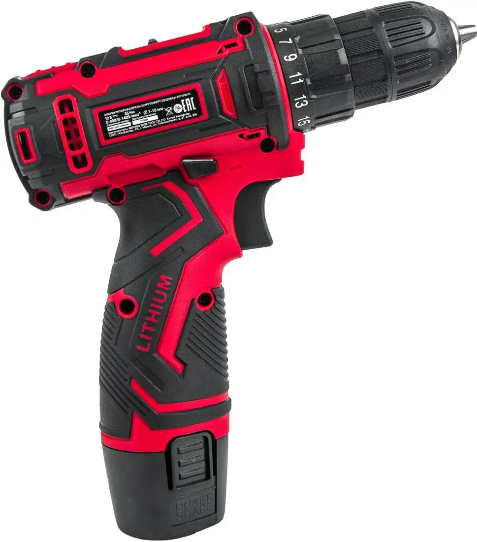 Дрель-шуруповерт Brado DF420B (с 2-мя АКБ, кейс) – фото товара