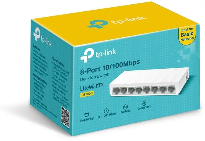 Коммутатор TP-Link LS1008 – фото товара