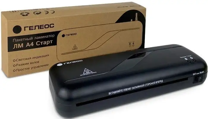 Ламинатор Гелеос ЛМ A4 Старт – фото товара