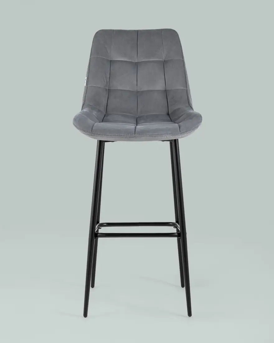 Стул Stool Group Флекс AV 405-N25-08(B) (велюр серый)