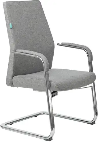 Кресло Бюрократ _JONS-LOW-V (серый) – изображение в каталоге