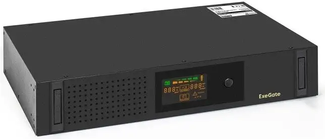 Источник бесперебойного питания ExeGate ServerRM UNL-2000.LCD.AVR.2SH.3C13.USB.2U – фото товара