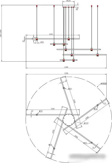 Подвесная люстра Arte Lamp Errai A2195SP-5BK – фото товара
