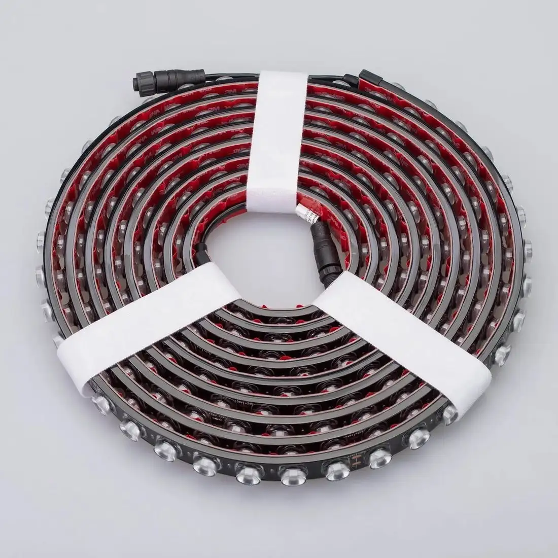 Светодиодная лента Arlight 21W/m 42LED/m 2835SMD теплый белый 5М FLT-PS-A42-BLACK-23mm 24V 040920 – фото товара