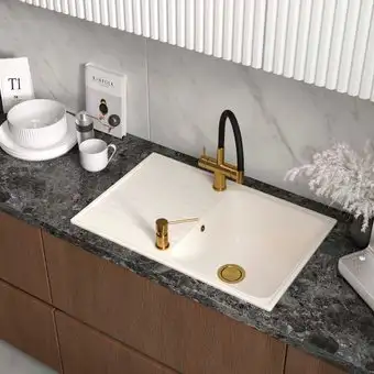 Кухонная мойка Reflexion Bolero RF0574WH - изображение в каталоге