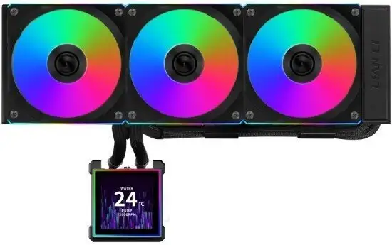 Система жидкостного охлаждения для процессора Lian Li HydroShift II LCD-S 360CL G89.GHS2LCDS36CB.R0 – фото товара