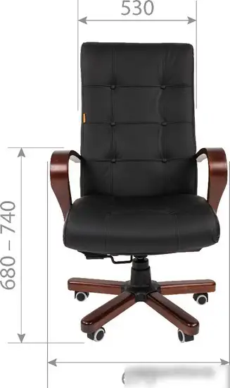 Кресло CHAIRMAN 424WD (черный) – фото товара