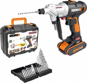 Шуруповерт Worx WX176.2 (с 1-им АКБ, кейс) – изображение в каталоге