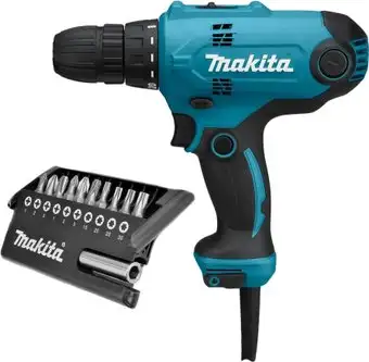 Дрель-шуруповерт Makita DF0300X2 (набор оснастки D-30651) – изображение в каталоге