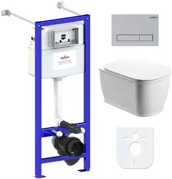 Унитаз Lavinia Boho Relfix Bell Pro Rimless 6 в 1 77050123 - изображение в каталоге