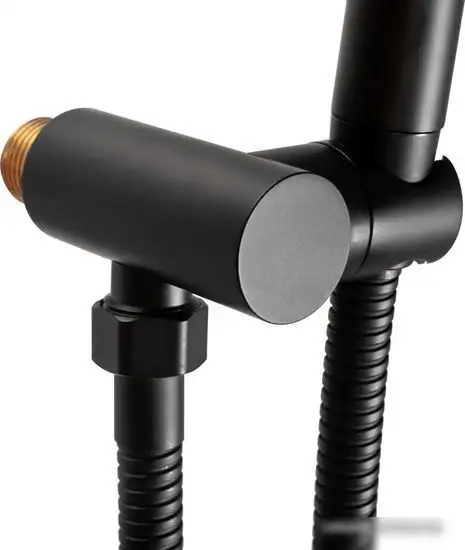 Душевая система Rea Lungo Miler Black REA-P6713 - фото товара