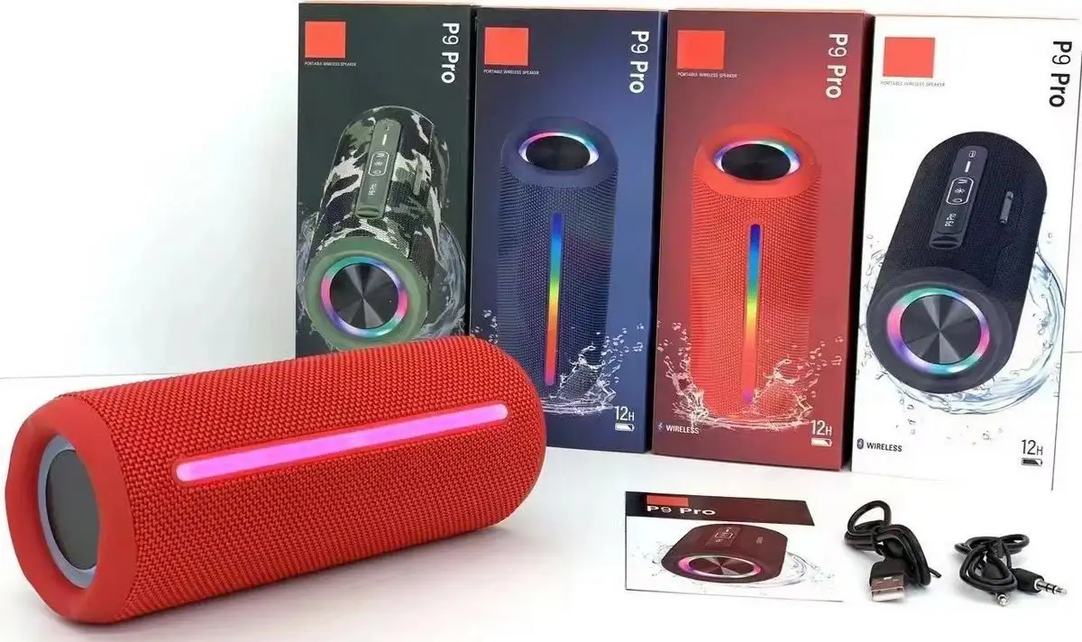 Беспроводная колонка Bseng P9 Pro (красный) – фото товара