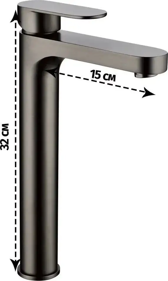 Смеситель Grocenberg GB3011 (графит) - фото товара