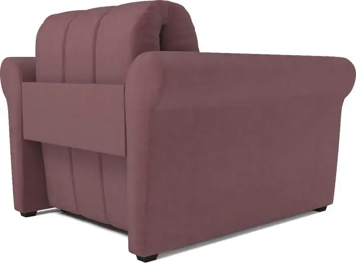 Кресло-кровать Мебель-АРС Гранд (велюр, пудра НВ-178/18)