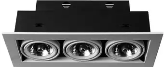 Точечный светильник Arte Lamp Cardani A5930PL-3WH – изображение в каталоге