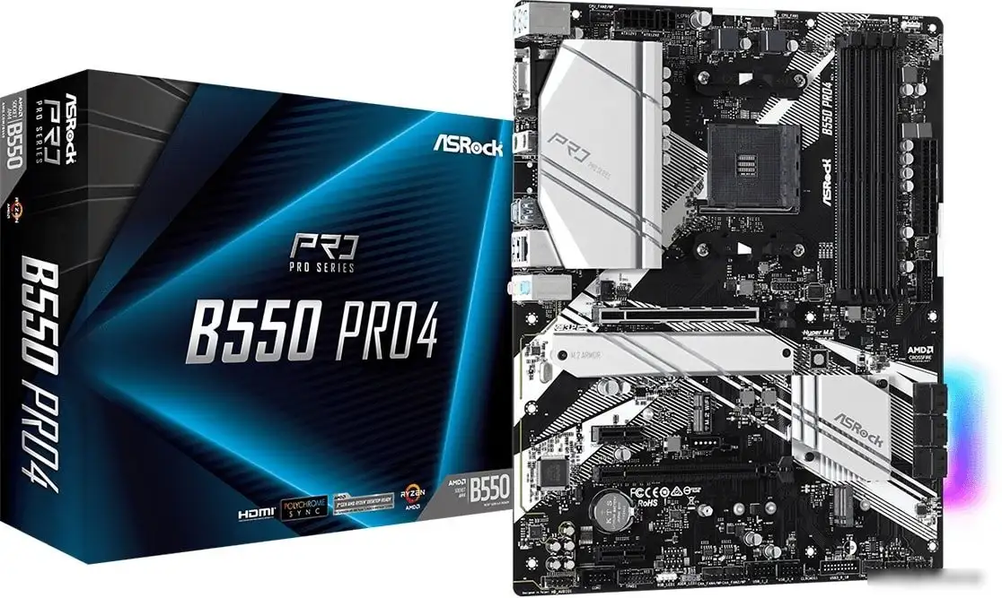 Материнская плата ASRock B550 Pro4 – фото товара