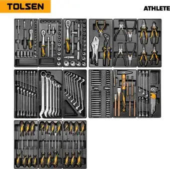 Универсальный набор инструментов Tolsen TT85412-189 (189 предметов) – изображение в каталоге