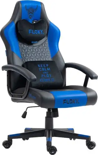 Игровое (геймерское) кресло FLOKY Huginn Blue SP (синий) – изображение в каталоге