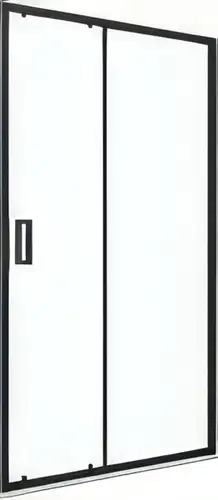 Душевая дверь RGW PA-016 160 (черный/прозрачное стекло)