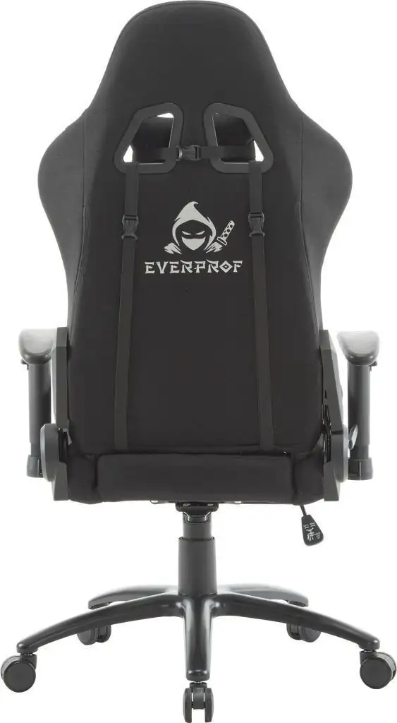 Игровое (геймерское) кресло Everprof Ghost (ткань, черный) – фото товара
