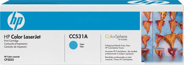 Картридж HP CC531A – фото товара