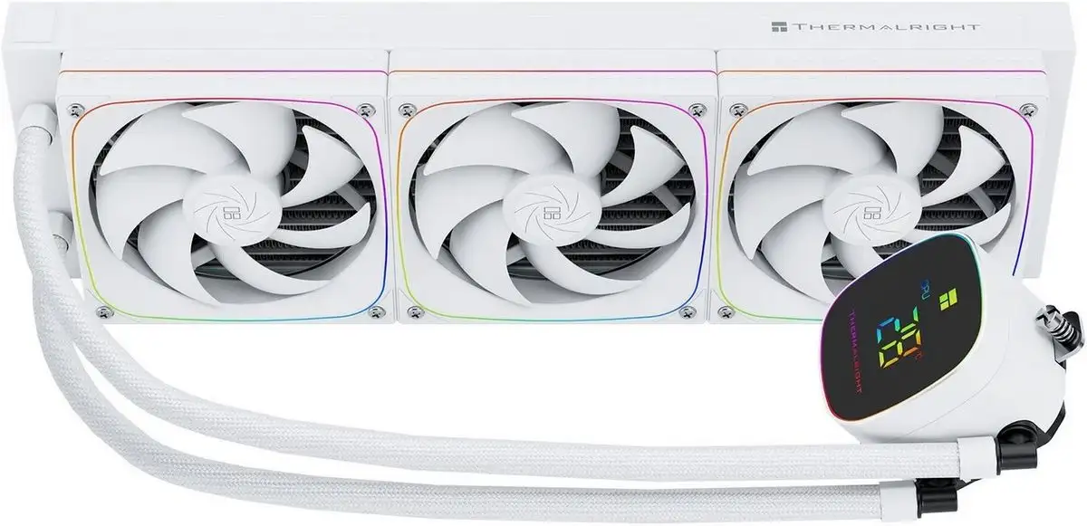 Система жидкостного охлаждения для процессора Thermalright Frozen Horizon 360 Digital ARGB (белый) – фото товара