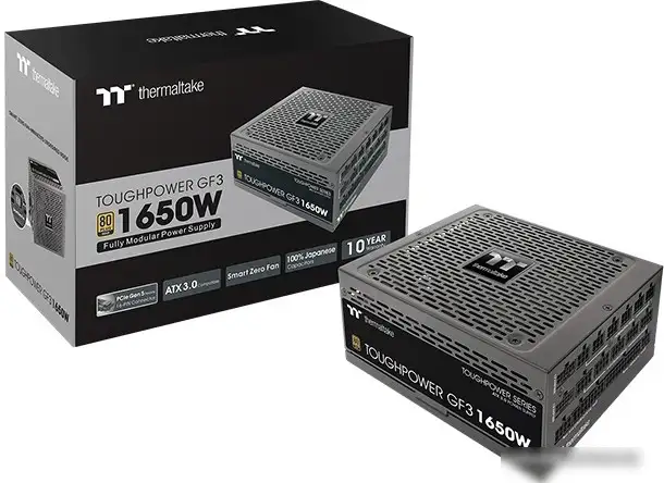 Блок питания Thermaltake Toughpower GF3 1650W Gold - TT Premium Edition PS-TPD-1650FNFAGE-4 – фото товара