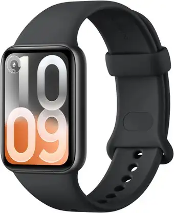 Фитнес-браслет Xiaomi Smart Band 10 Pro M2552B1 (черный, с черным силиконовым ремешком, международная версия) – изображение в каталоге