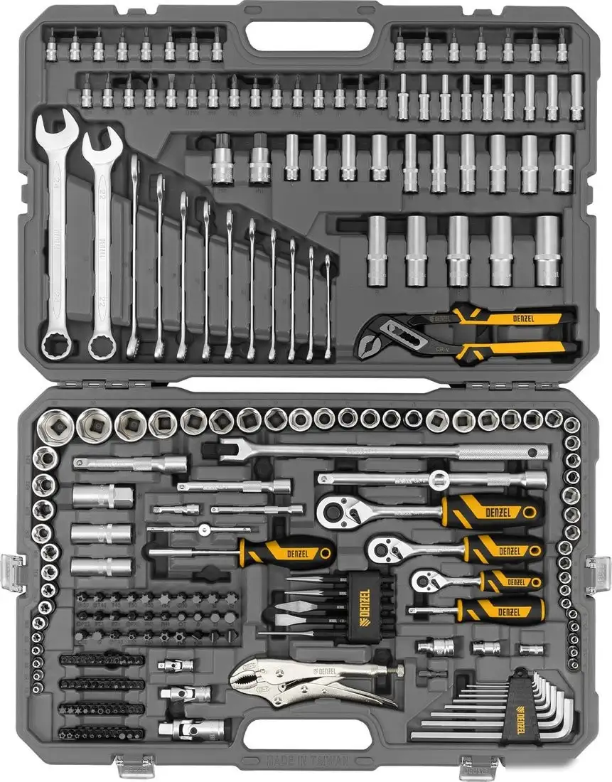 Универсальный набор инструментов Denzel 15808 (232 предмета) – фото товара
