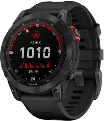 Умные часы Garmin Fenix 7X Solar 51 мм (сланцево-серый/черный)