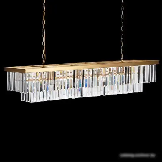 Подвесная люстра LOFT IT Prism Clear 10019/1200R Gold – фото товара