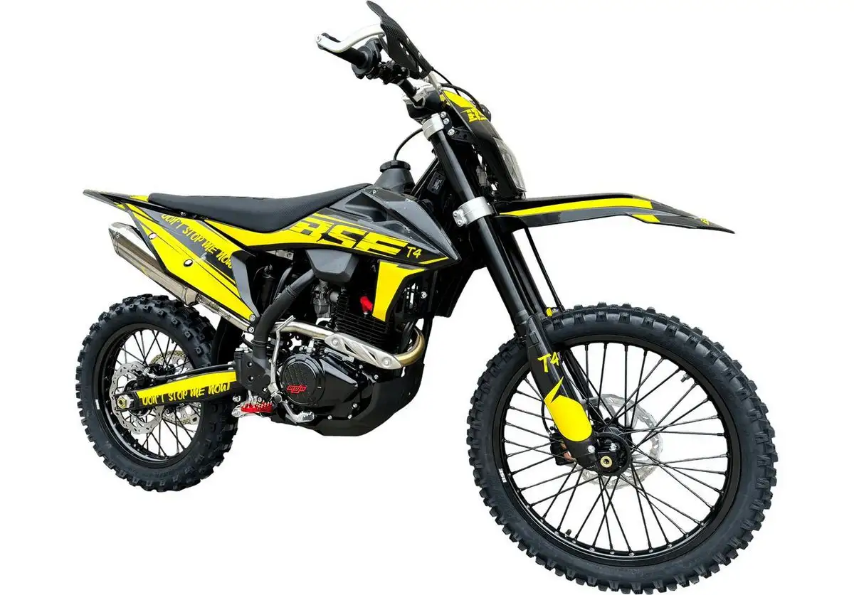 Мотоцикл BSE T4 ZS172FMM-5 B0T4YE015HHH2 (желтый) – фото товара