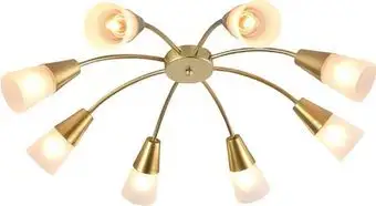 Припотолочная люстра Escada Aquilegia 1100/8P Chrome – изображение в каталоге