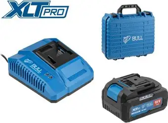 Аккумулятор с зарядным устройством Bull XLTpro 2329061 (18В/4 Ah + 18В) – изображение в каталоге