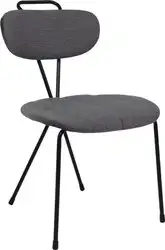 Стул AksHome Tori (серый велюр Voss 15/черный) – изображение в каталоге