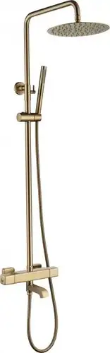 Душевая система Grocenberg GB7005 (золото матовый) - изображение в каталоге