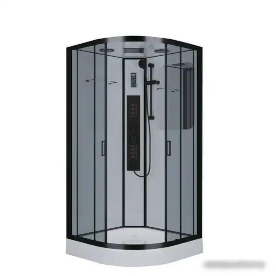 Душевая кабина Niagara NG-6902-01G 100x100x210 (черный) - фото товара