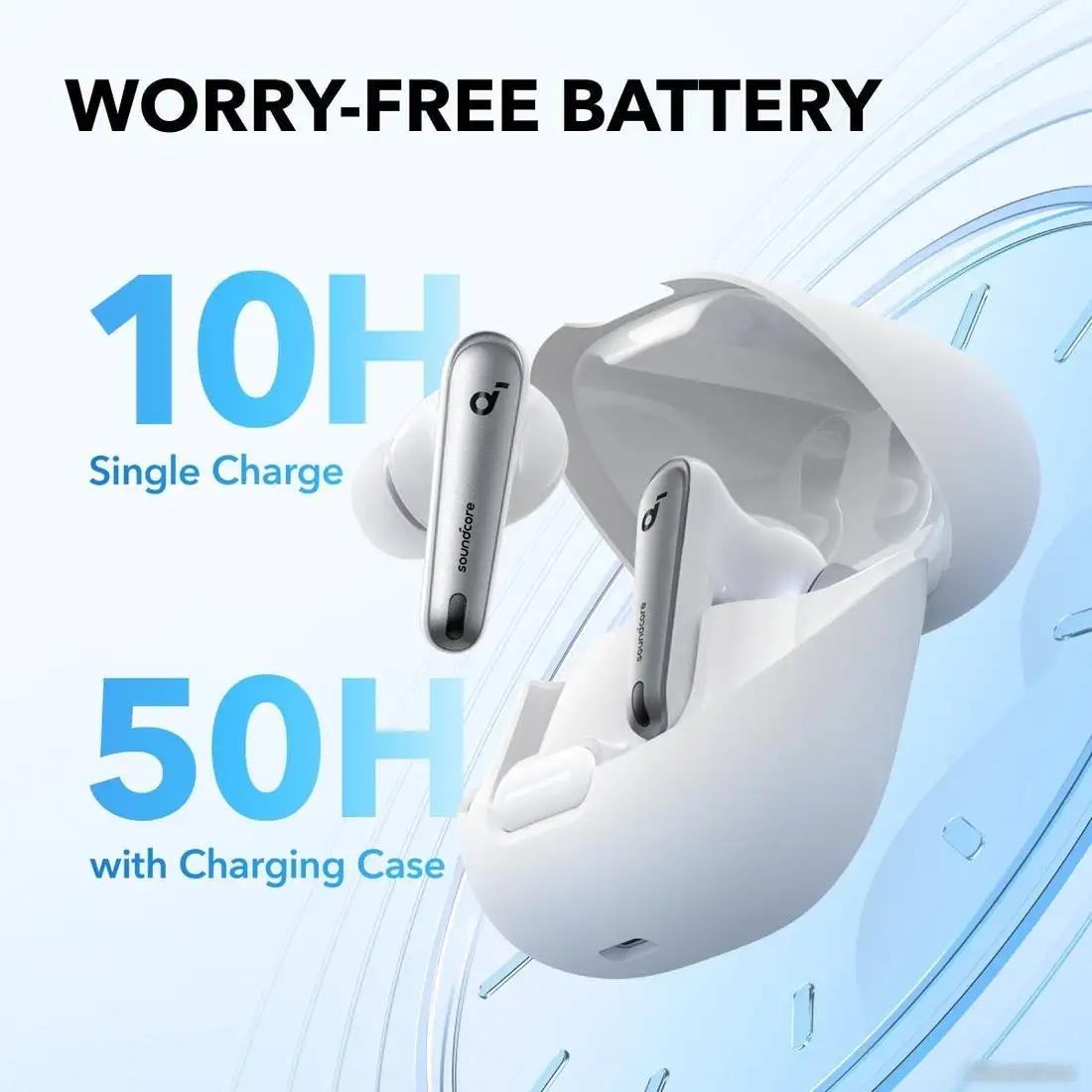 Наушники Anker Soundcore Liberty 4 NC (белый) – фото товара