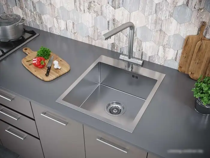 Кухонная мойка Paulmark PM214551-BS - фото товара