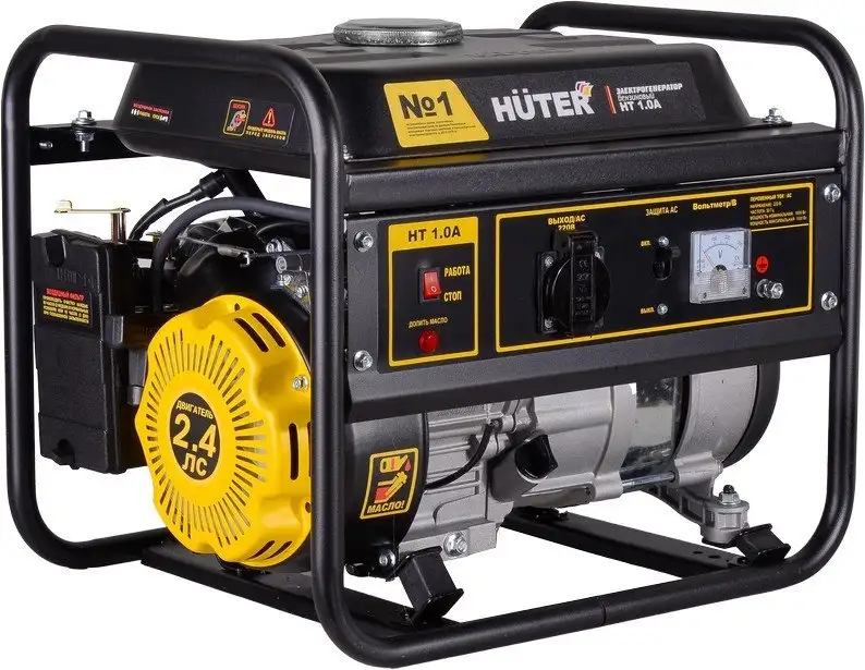 Бензиновый генератор Huter HT 1.0А – фото товара