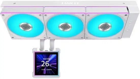 Система жидкостного охлаждения для процессора Lian Li HydroShift II LCD-S 360CL G89.GHS2LCDS36CW.R0 – фото товара