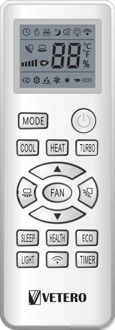 Кондиционер Vetero Sky Inverter V-S12SAC - фото товара