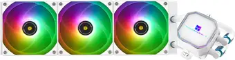 Кулер для процессора Thermalright Frozen Prism 360 ARGB (белый) – изображение в каталоге
